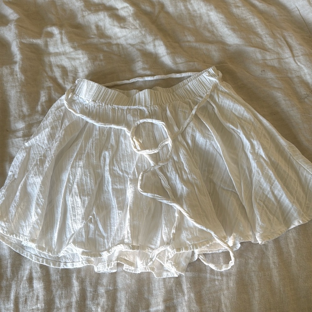 White Womens Shorts